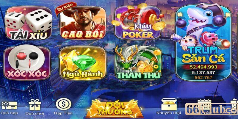 Game đánh bài đổi thẻ cào